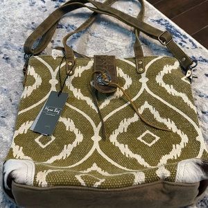 Myra Bag Aesthetic shoulder bag - NWT - leather handles and crossbody strap